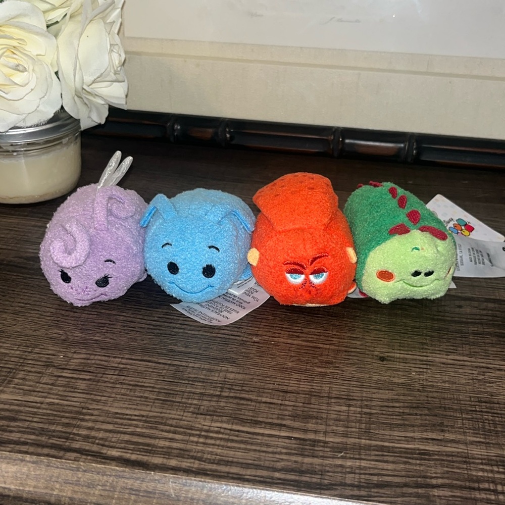 Authentic Disney Store A Bugs Life Tsum Tsums set of 4 NWT Lot Heimlich Flick
